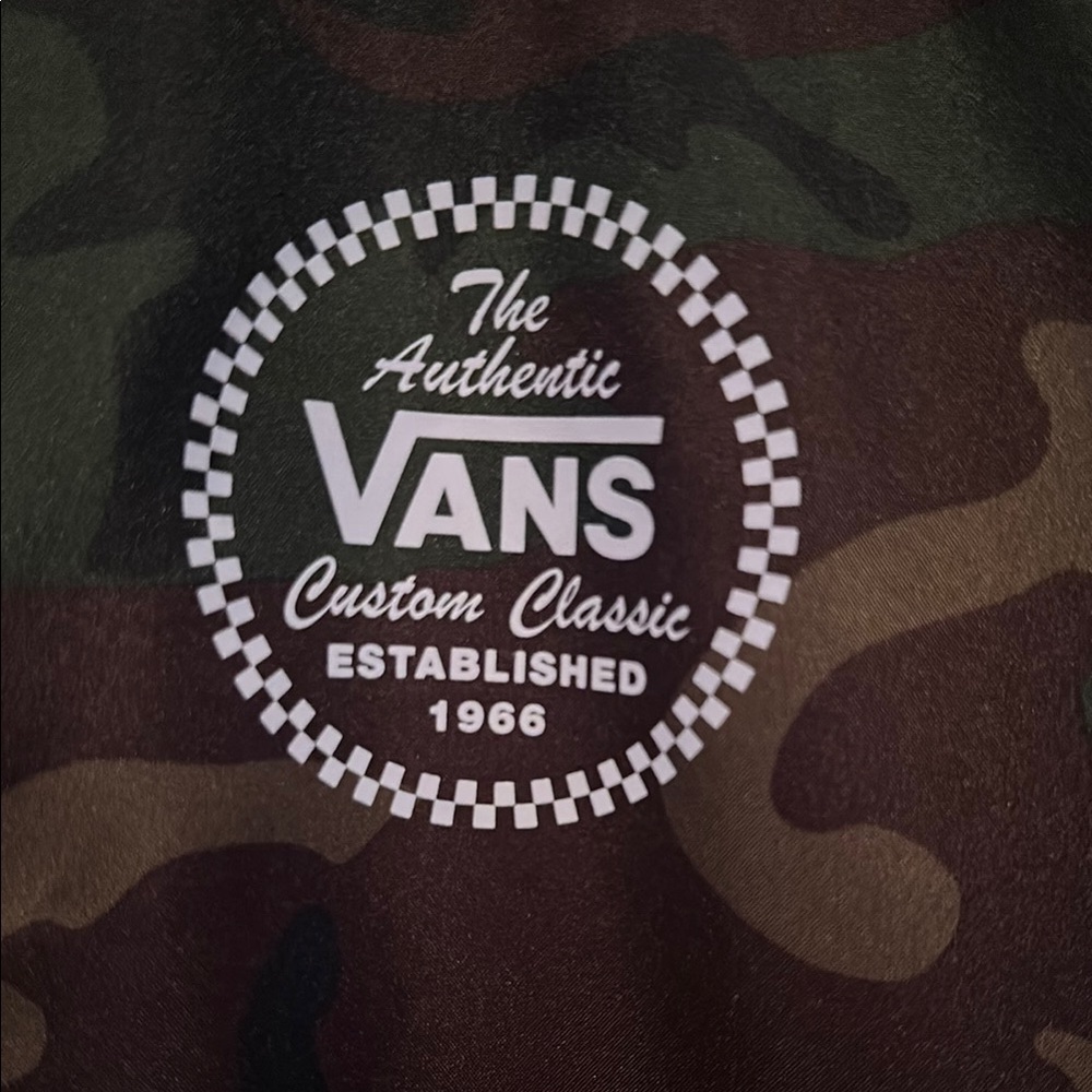 Vans Custom Classic Camouflage Jacket